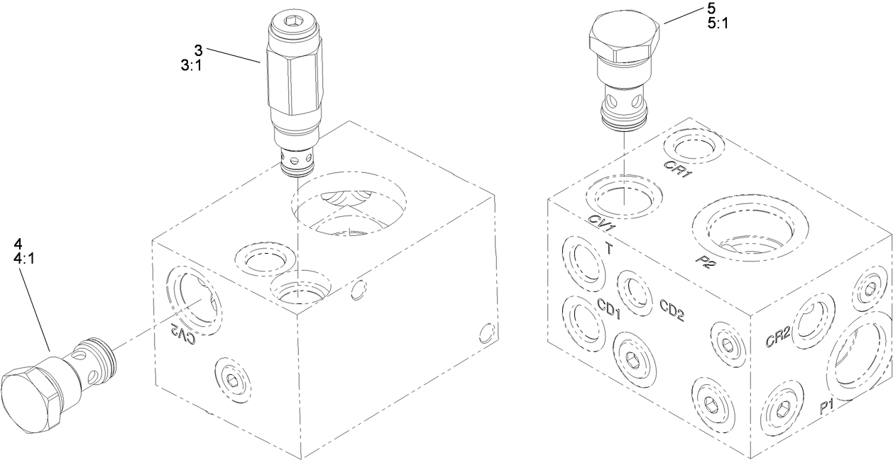 Filter Manifold Block Assembly