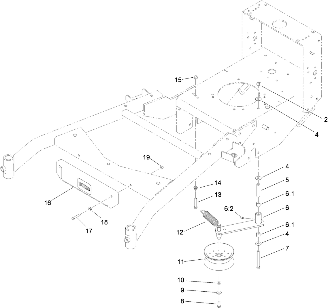 Power-Take-Off Idler and Weight Assembly