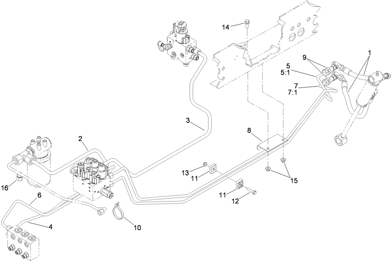 Hydraulic Line Assembly 2
