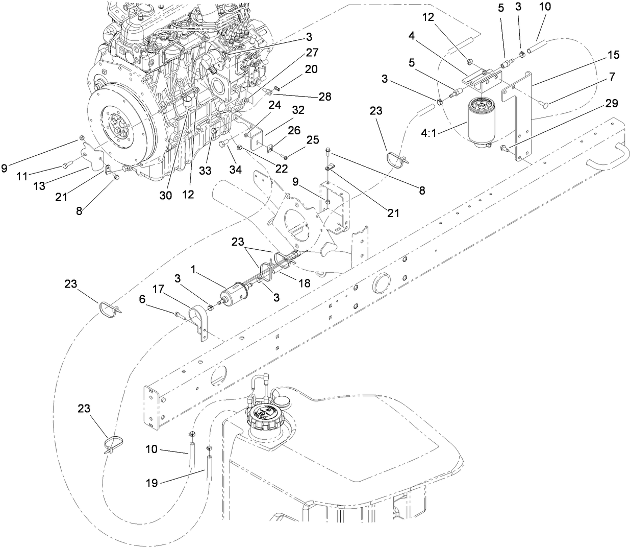 Fuel System Delivery Assembly