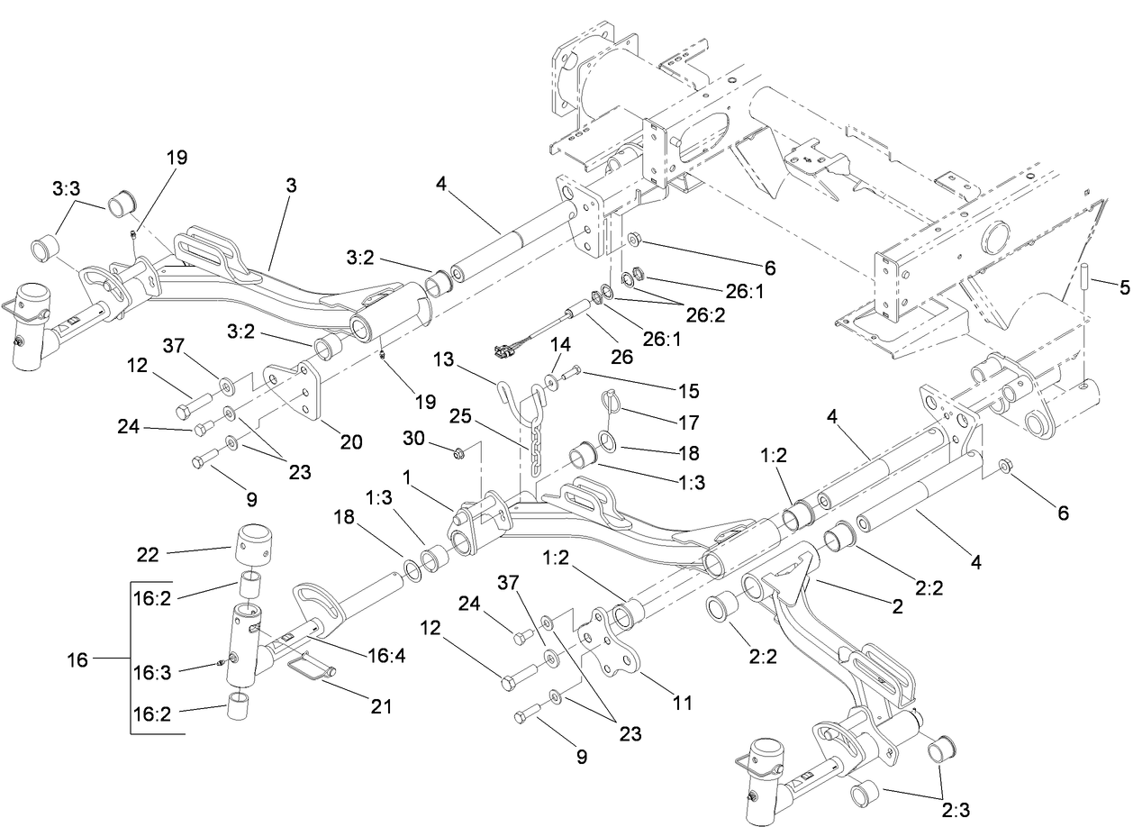 Front Lift Arm Assembly