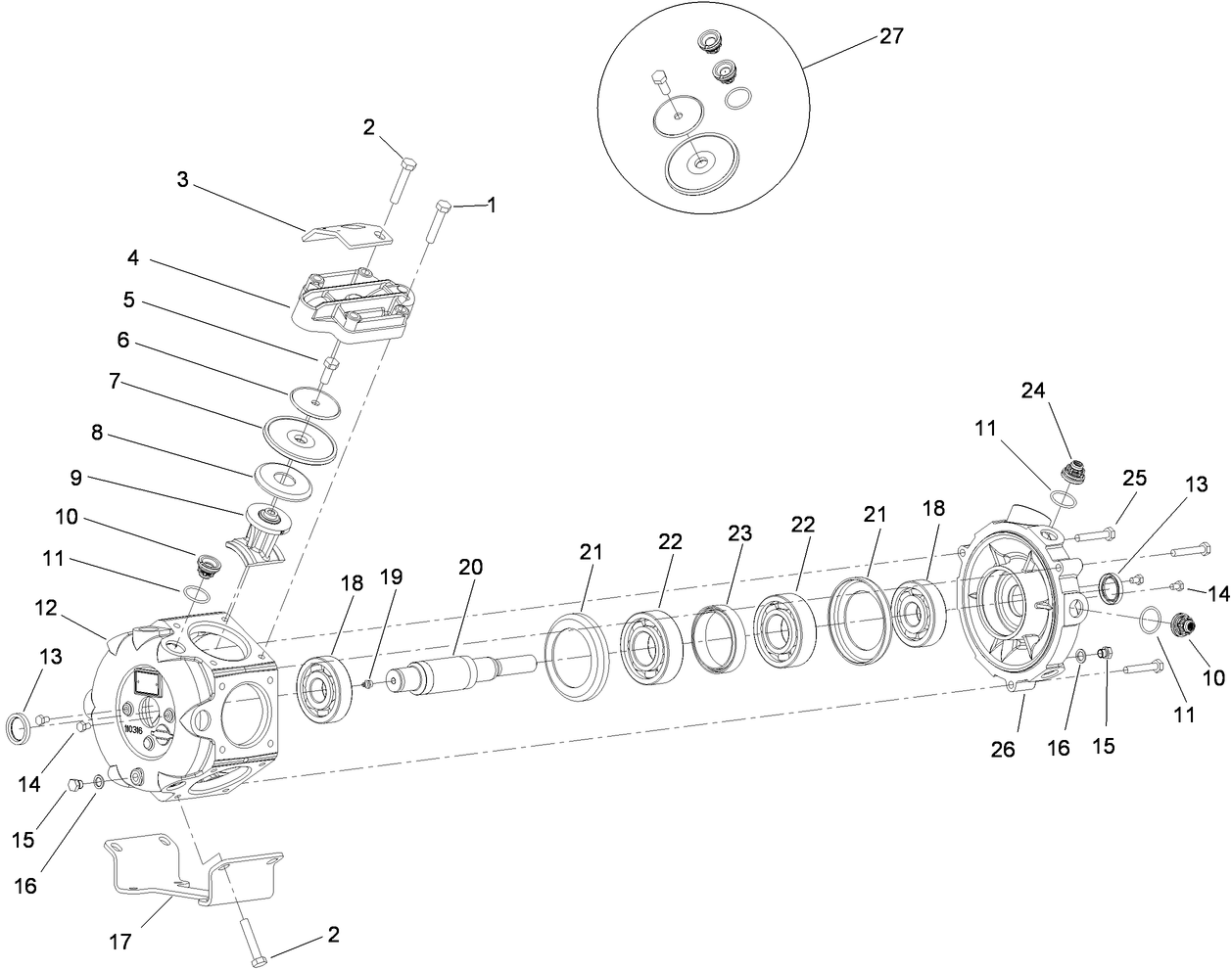 Pump Assembly No. 117-0713