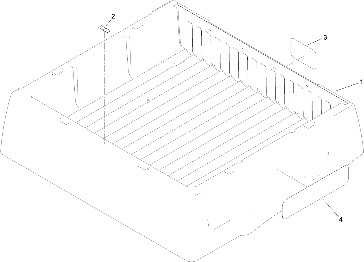 Cargo Bed Service Assembly No. 119-9710