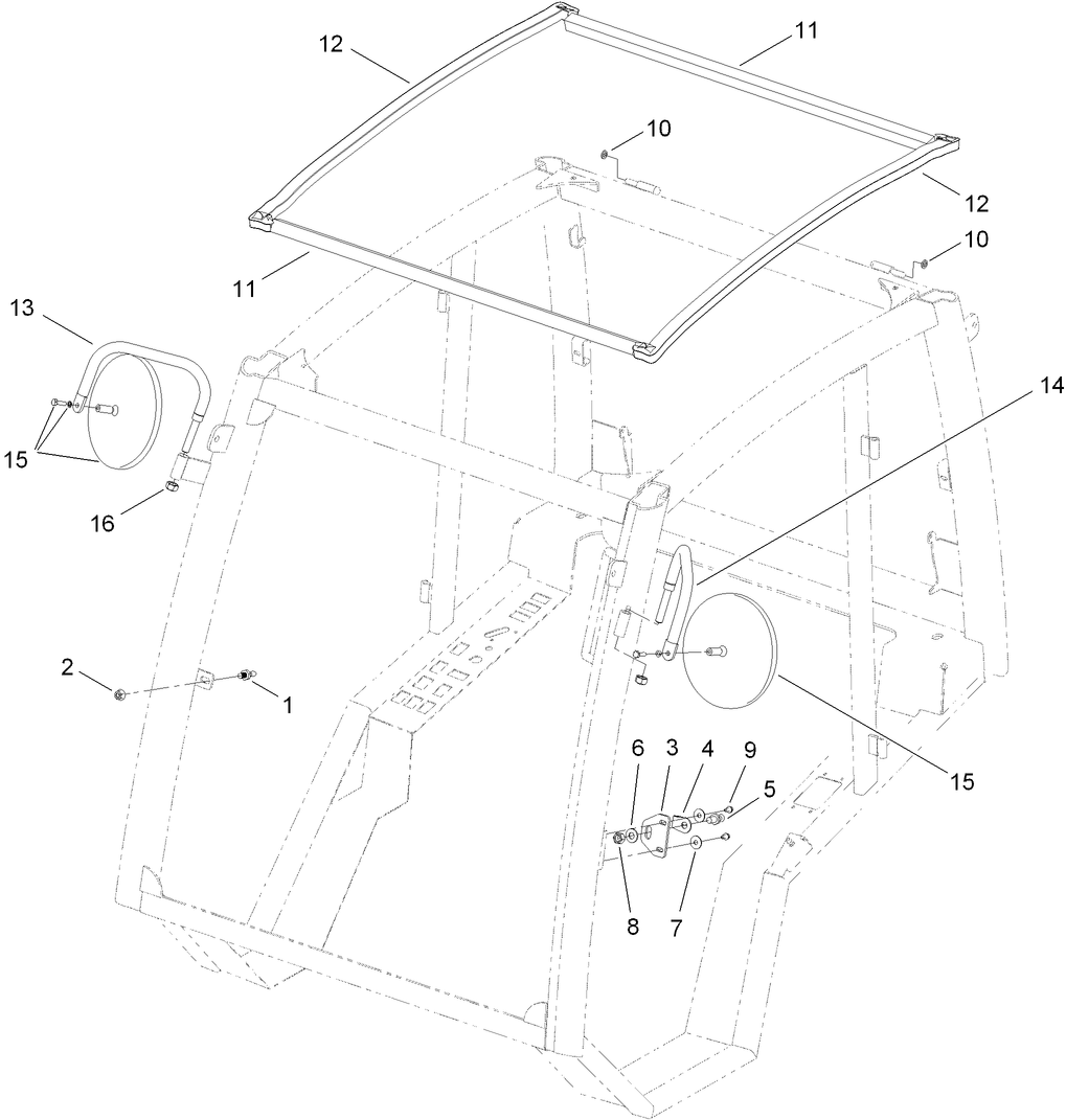 Cab Frame Assembly