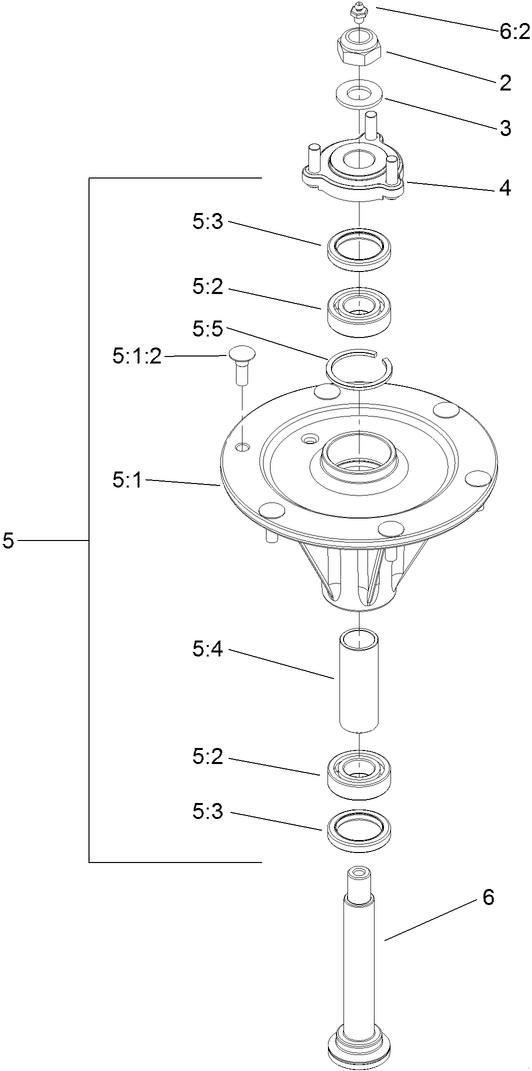 Spindle Assembly No. 119-8560