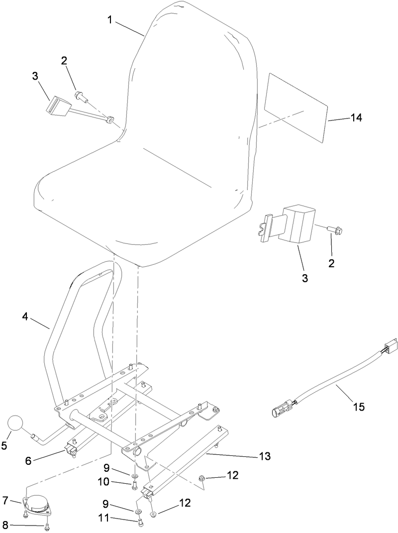 Standard Seat Assembly
