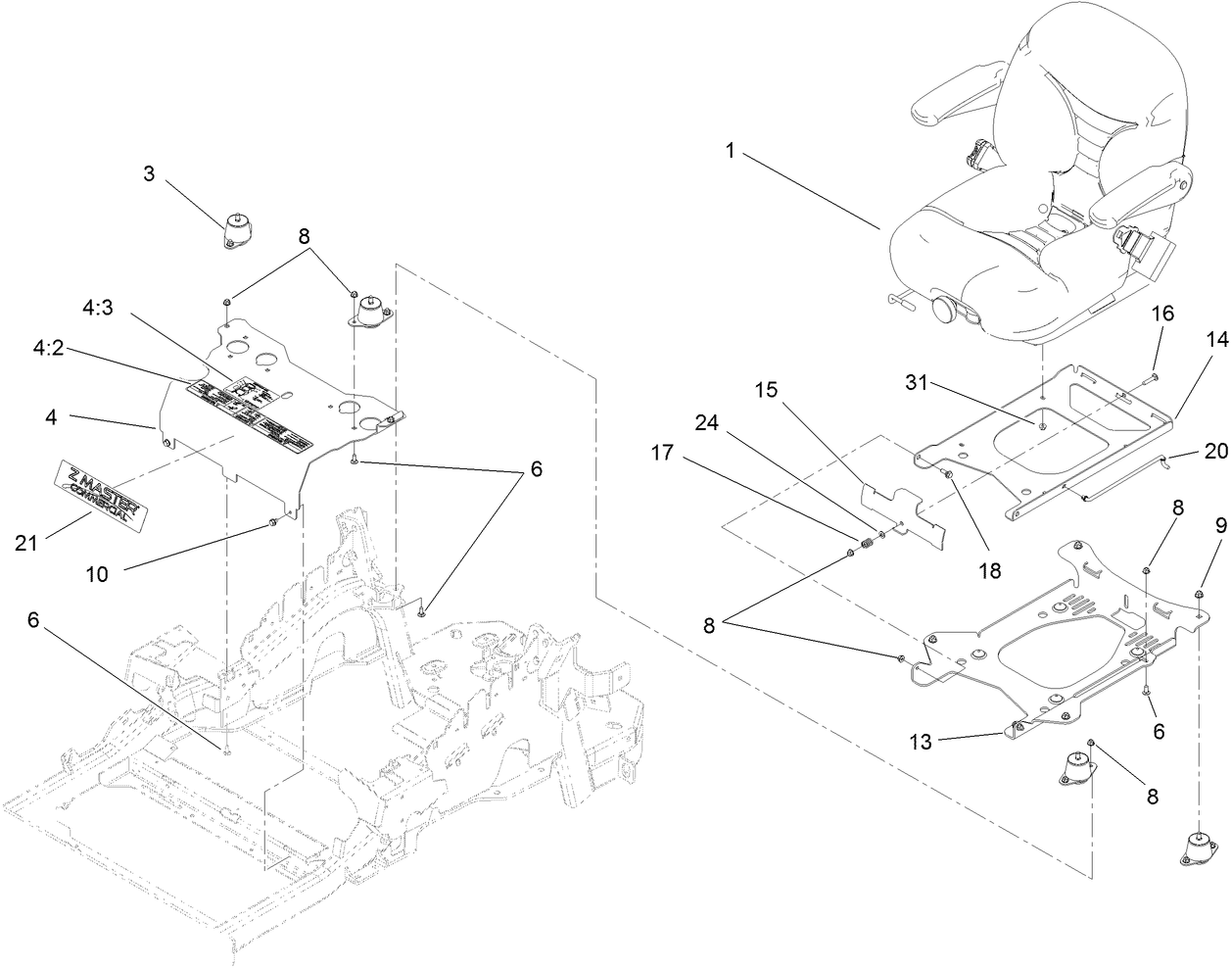Seat Mounting Assembly