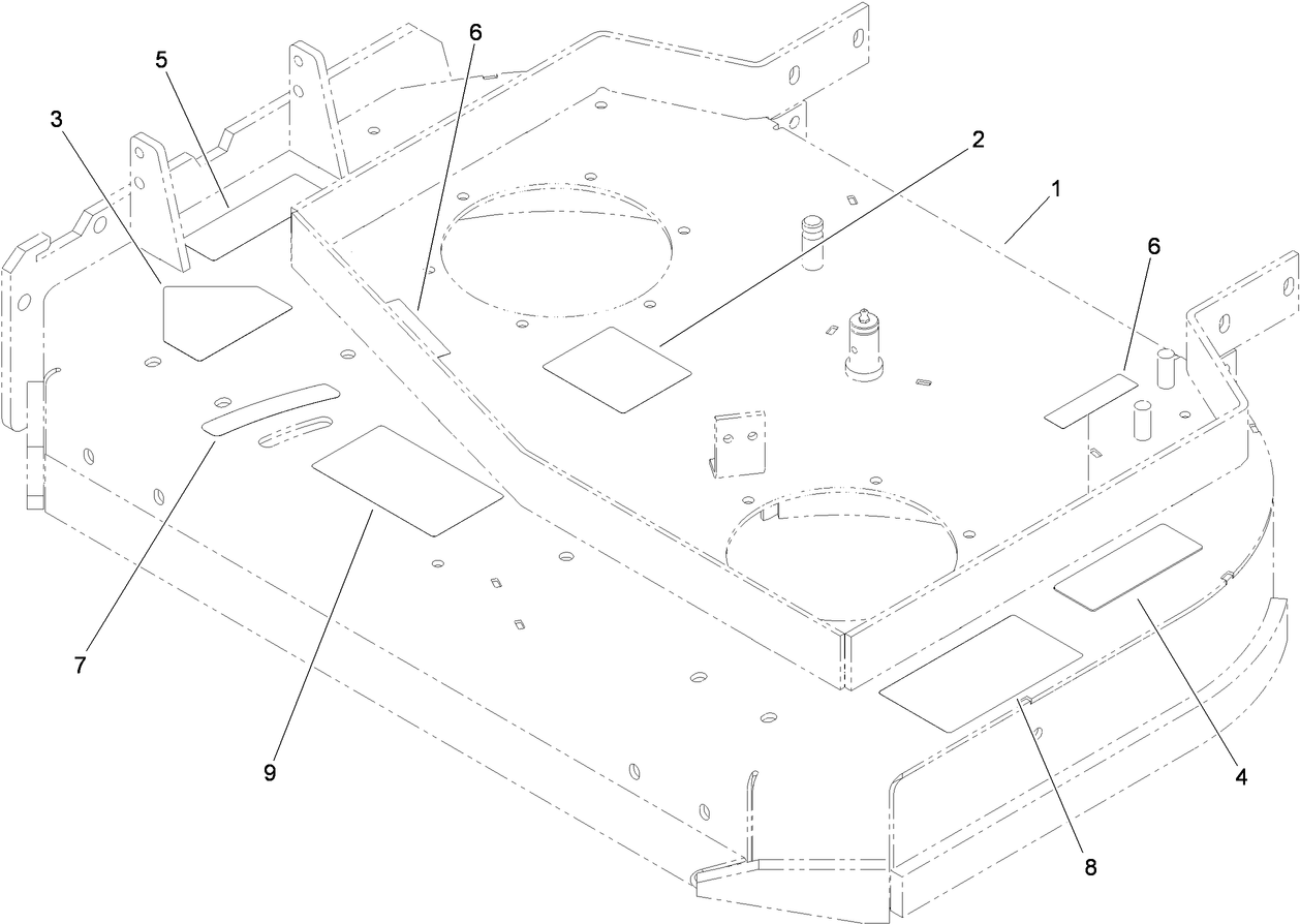Deck Decal Assembly No. 110-4907