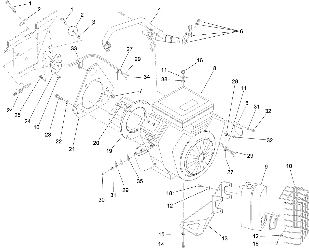 Engine Installation Assembly