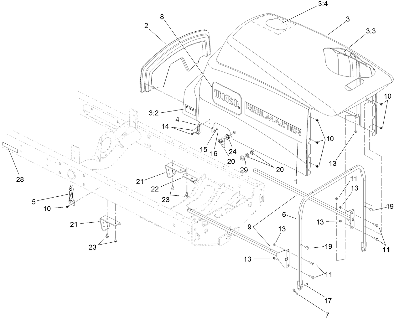 Hood and Body Panel Assembly