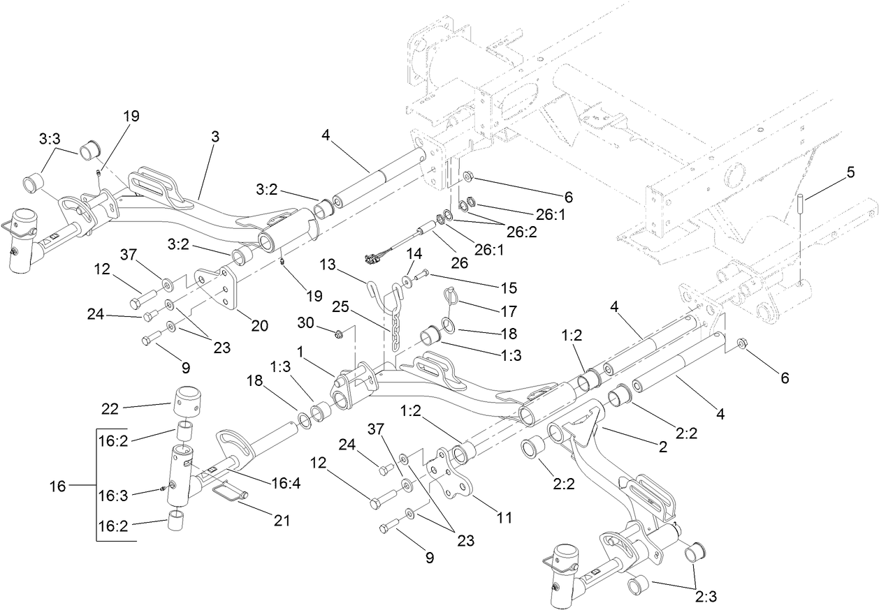 Front Lift Arm Assembly