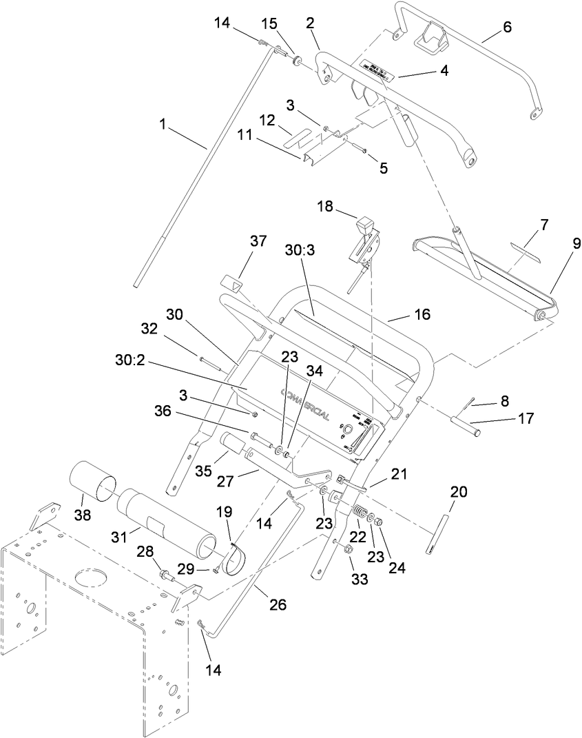 Handle and Control Assembly
