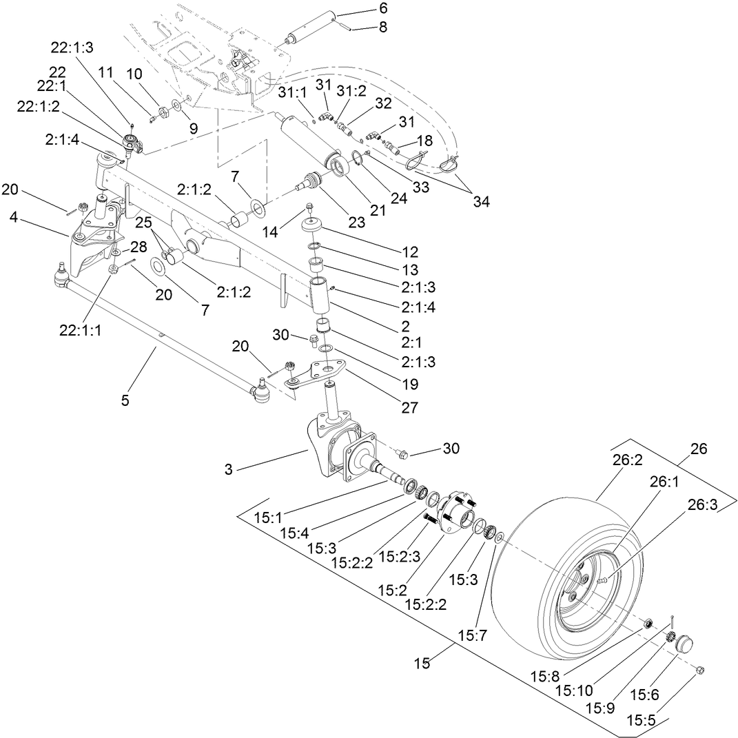 Rear Axle Assembly