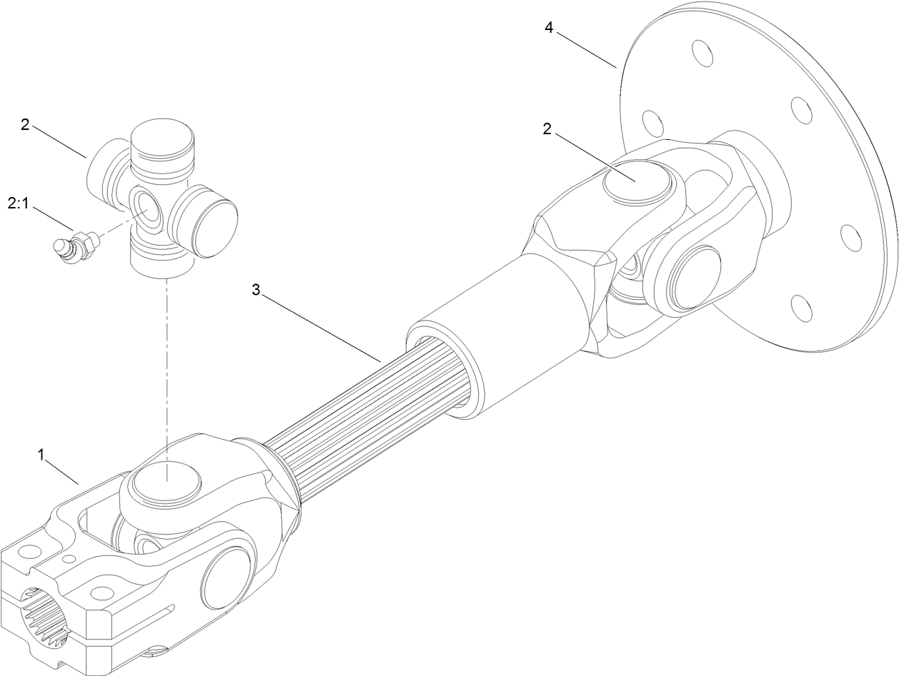 Driveshaft Assembly No. 107-2025
