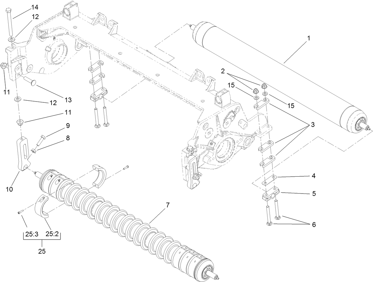 Front and Rear Roller Assembly