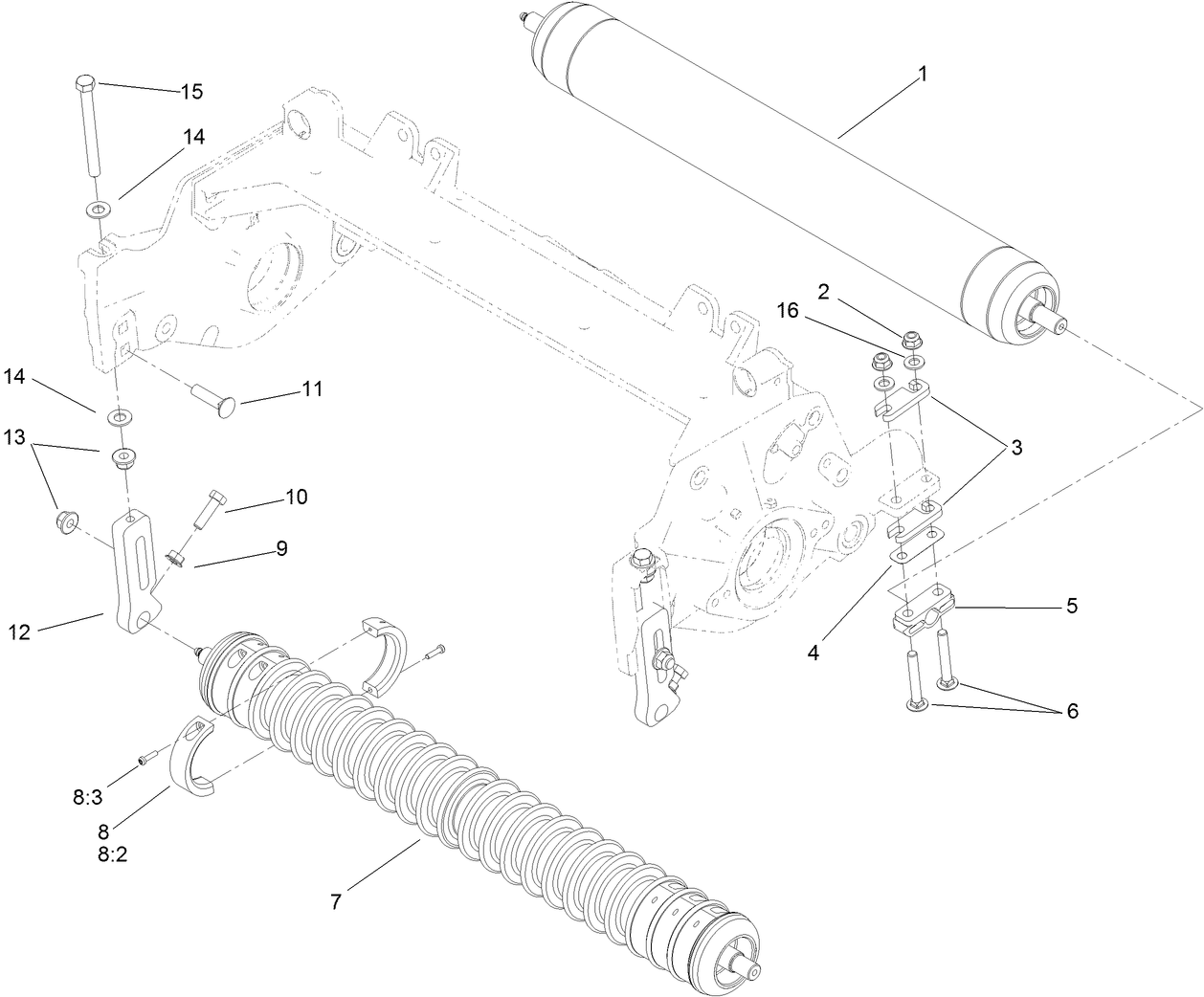 Front and Rear Roller Assembly