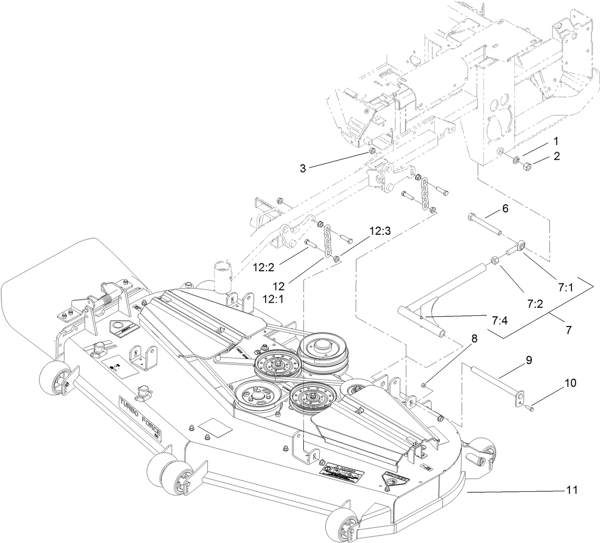 Deck Connection Assembly
