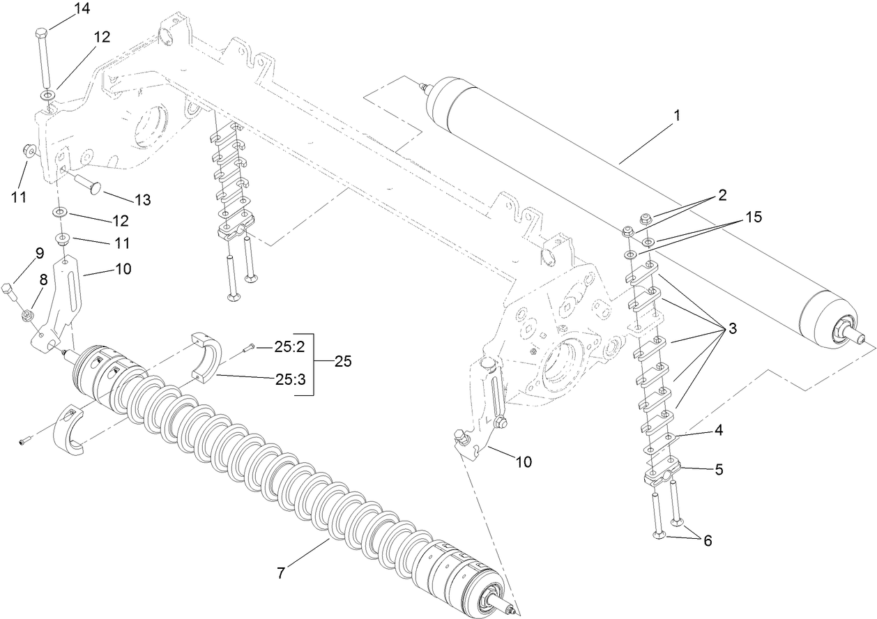 Front and Rear Roller Assembly