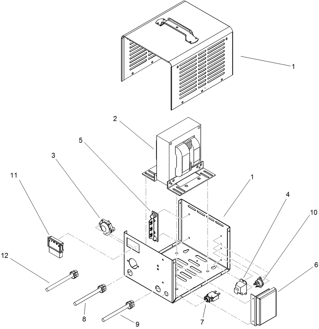 Offboard 48 Volt Charger Assembly No. 112-3072