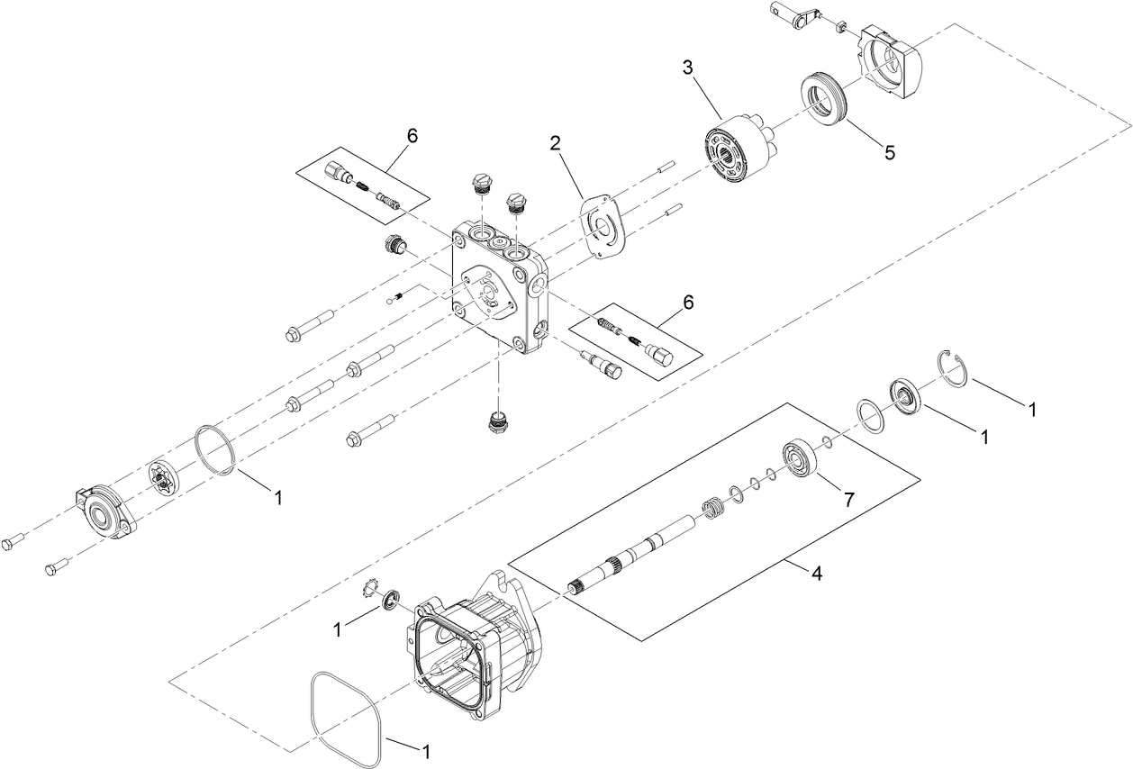 Hydraulic Pump Assembly No. 103-2979