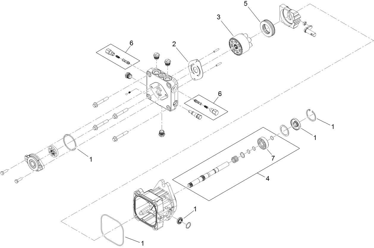 Hydraulic Pump Assembly No. 103-2978