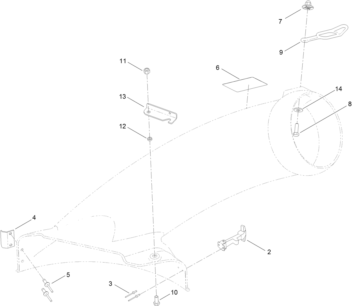 Chute Assembly No. 112-3975