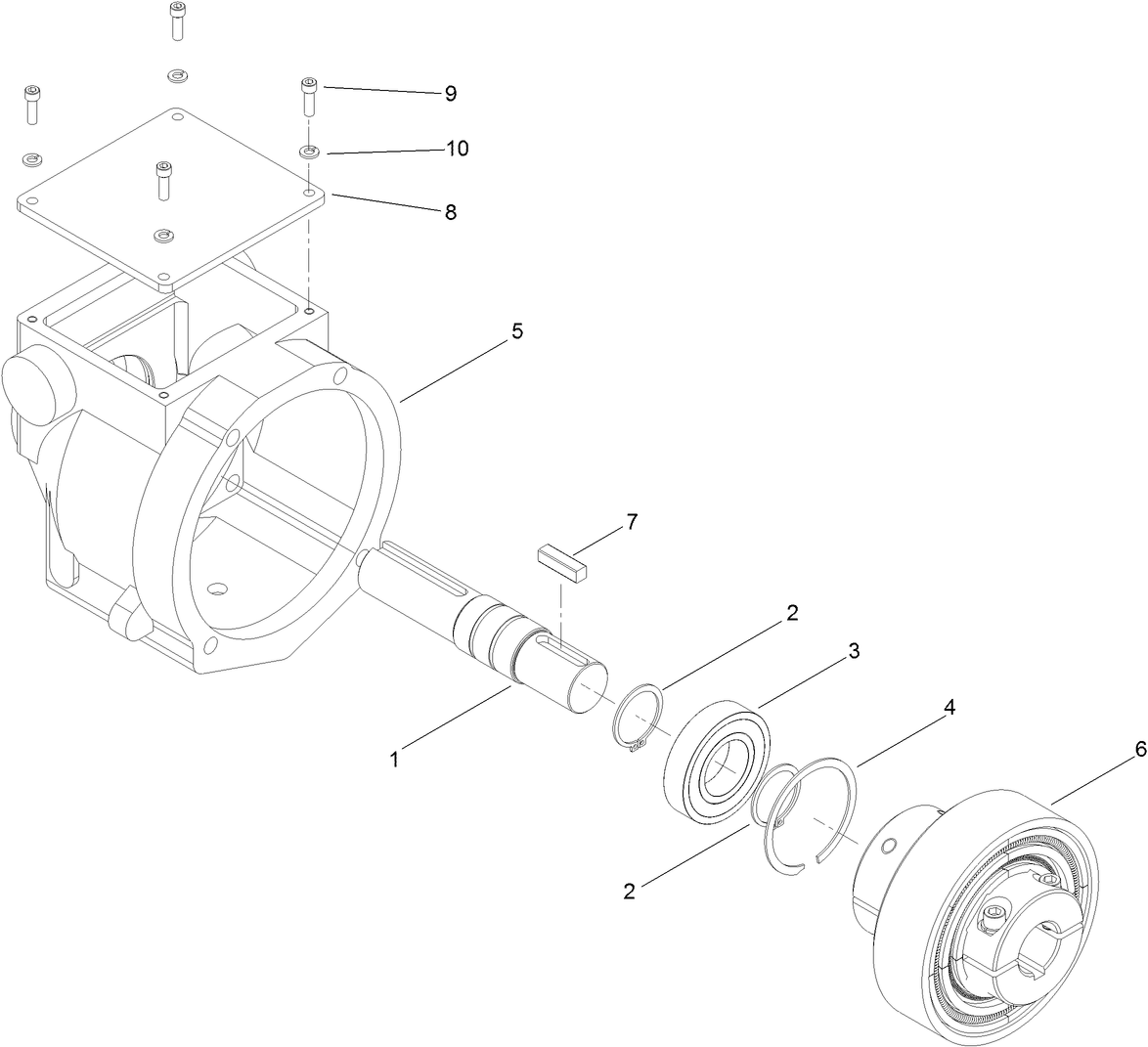 Centrifugal Clutch Assembly No. 107-1050