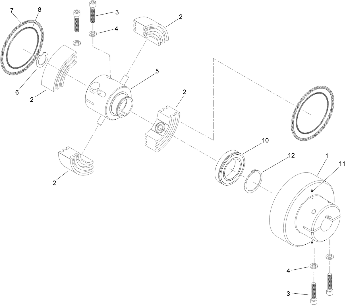 Clutch Assembly No. 107-1070