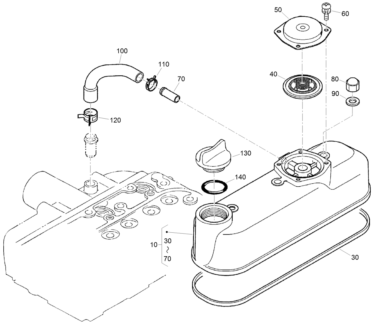 Cylinder Head Cover Assembly