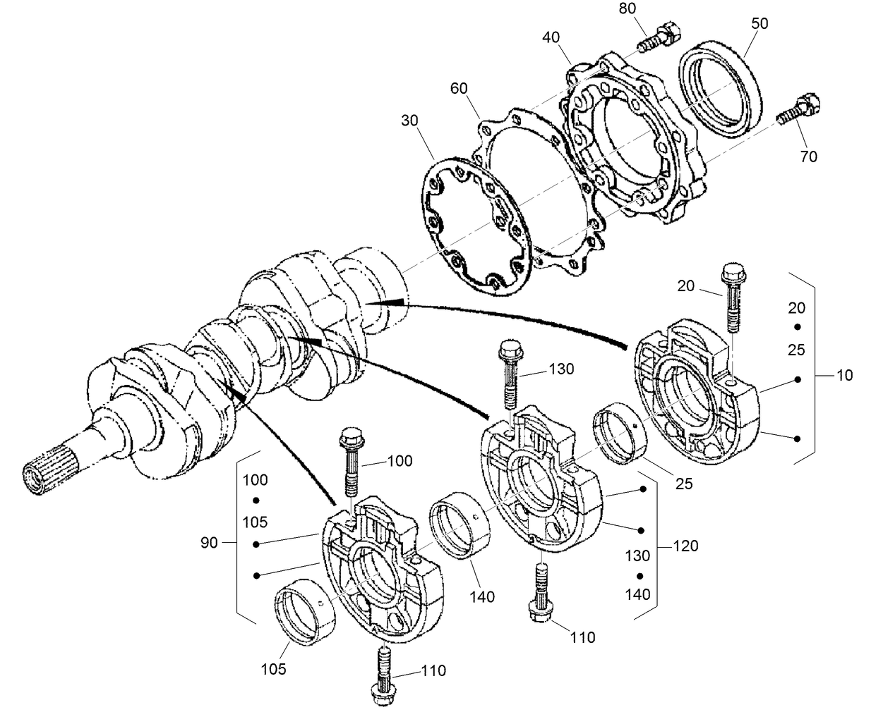 Main Bearing Case Assembly