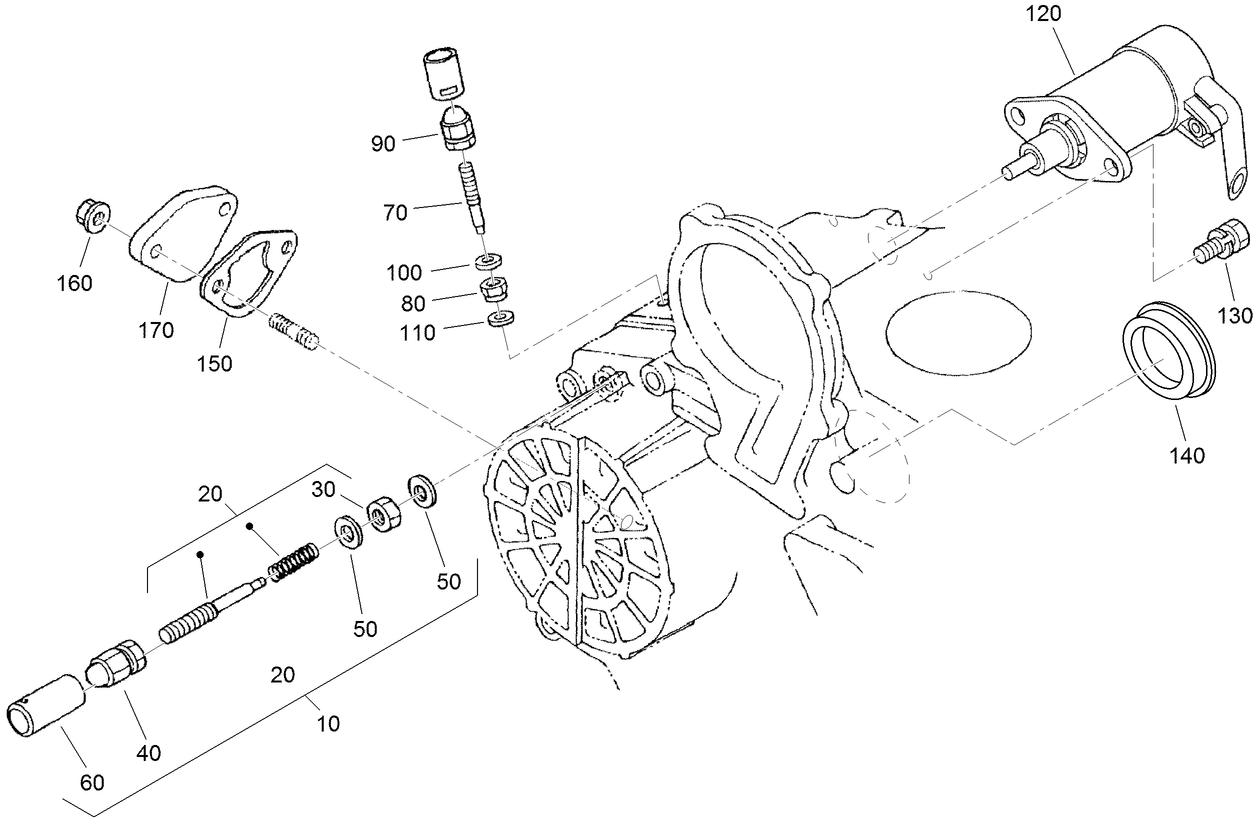 Idle Apparatus and Stop Solenoid Assembly