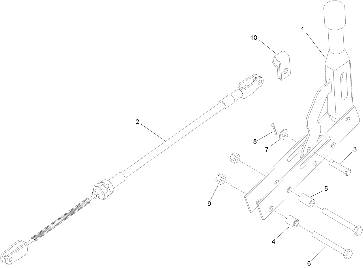 Brake Lever Assembly No. 120-1797