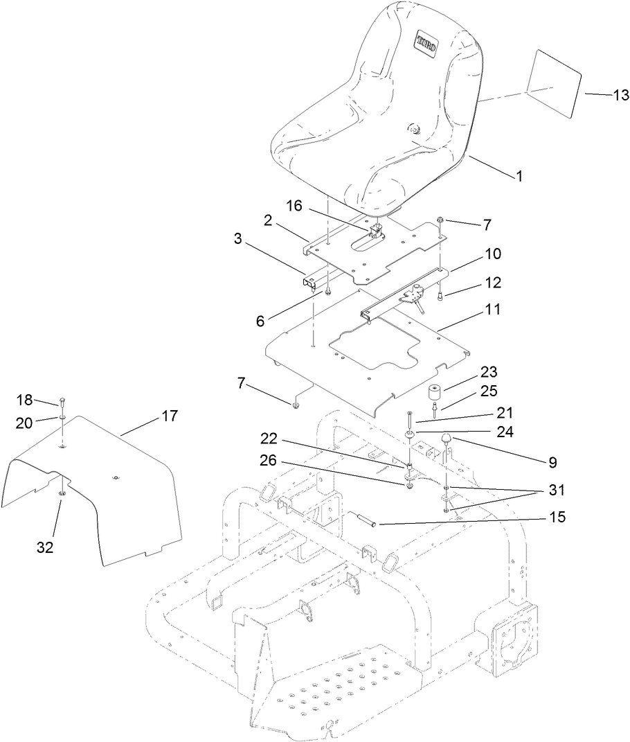 Seat and Shroud Assembly