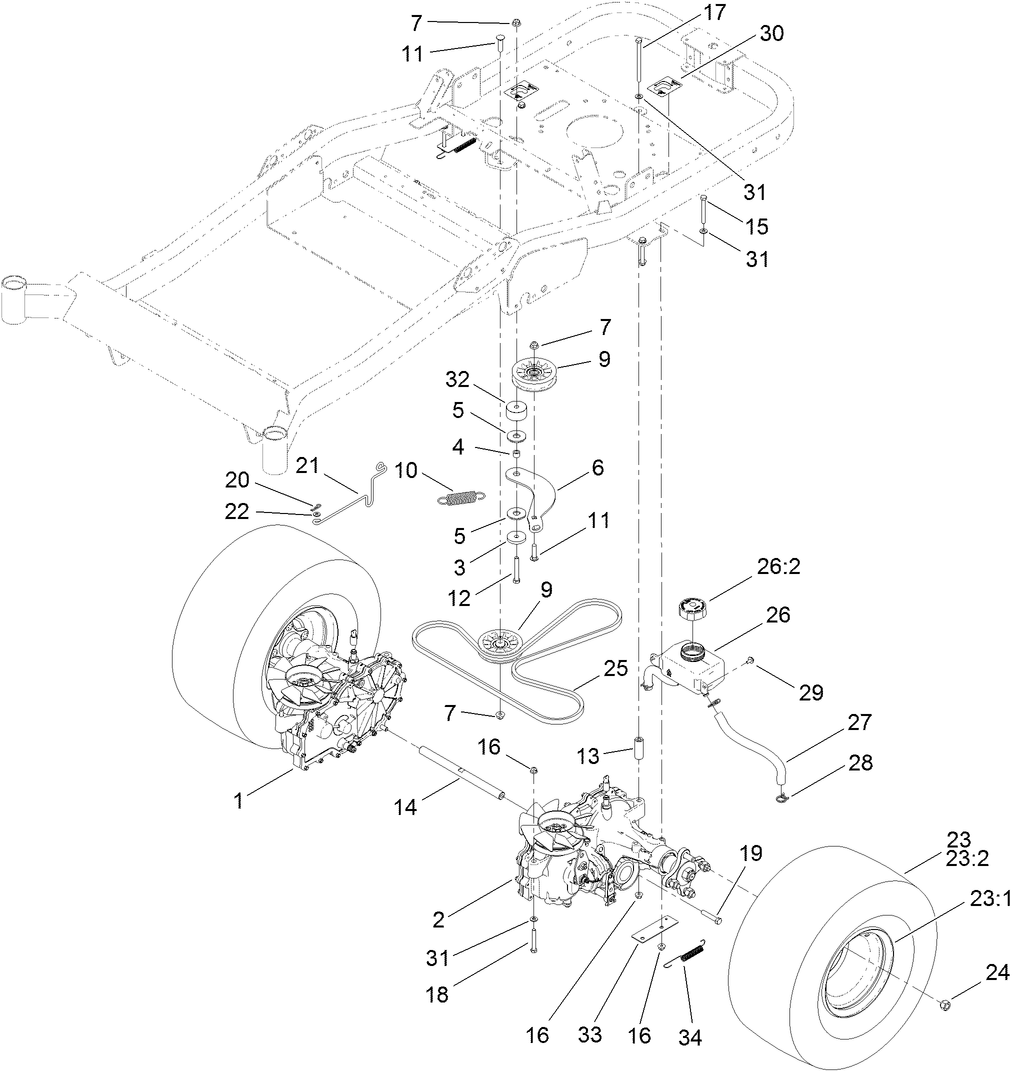 Parts – TITAN ZX4820 Zero-Turn-Radius Riding Mower | Toro