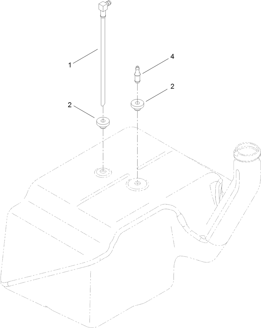 Multi Layer Fuel Tank Assembly No. 117-7352