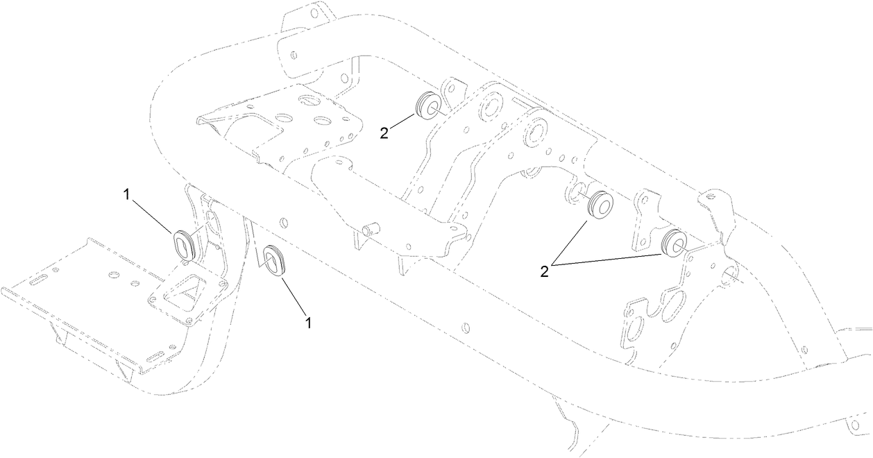 Brake Cable Grommet Assembly