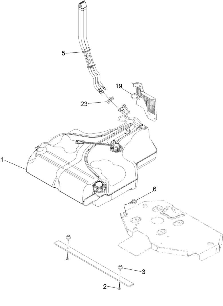 Fuel Tank Mounting Assembly