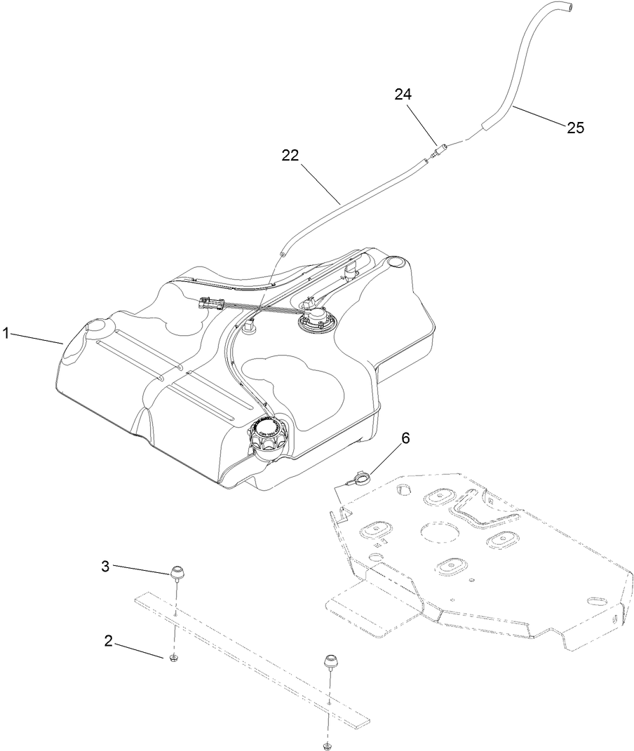 Fuel Tank Mounting Assembly