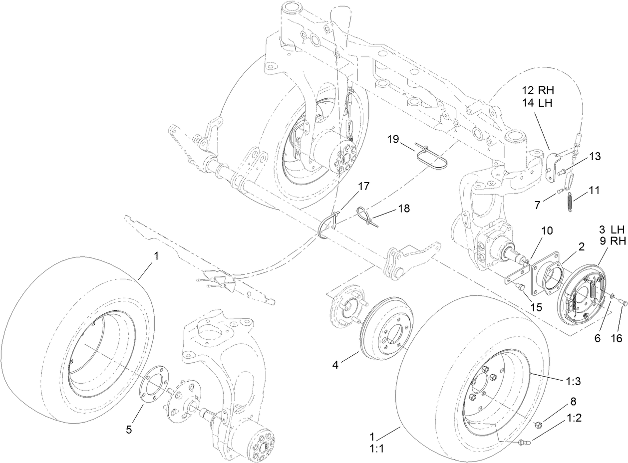 Wheel and Brake Assembly