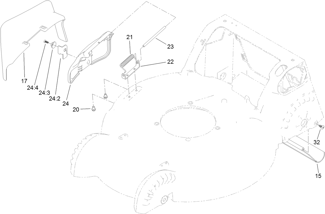 Disharge Door Assembly