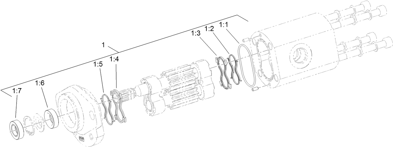Hydraulic Reel Motor Assembly No. 115-3321