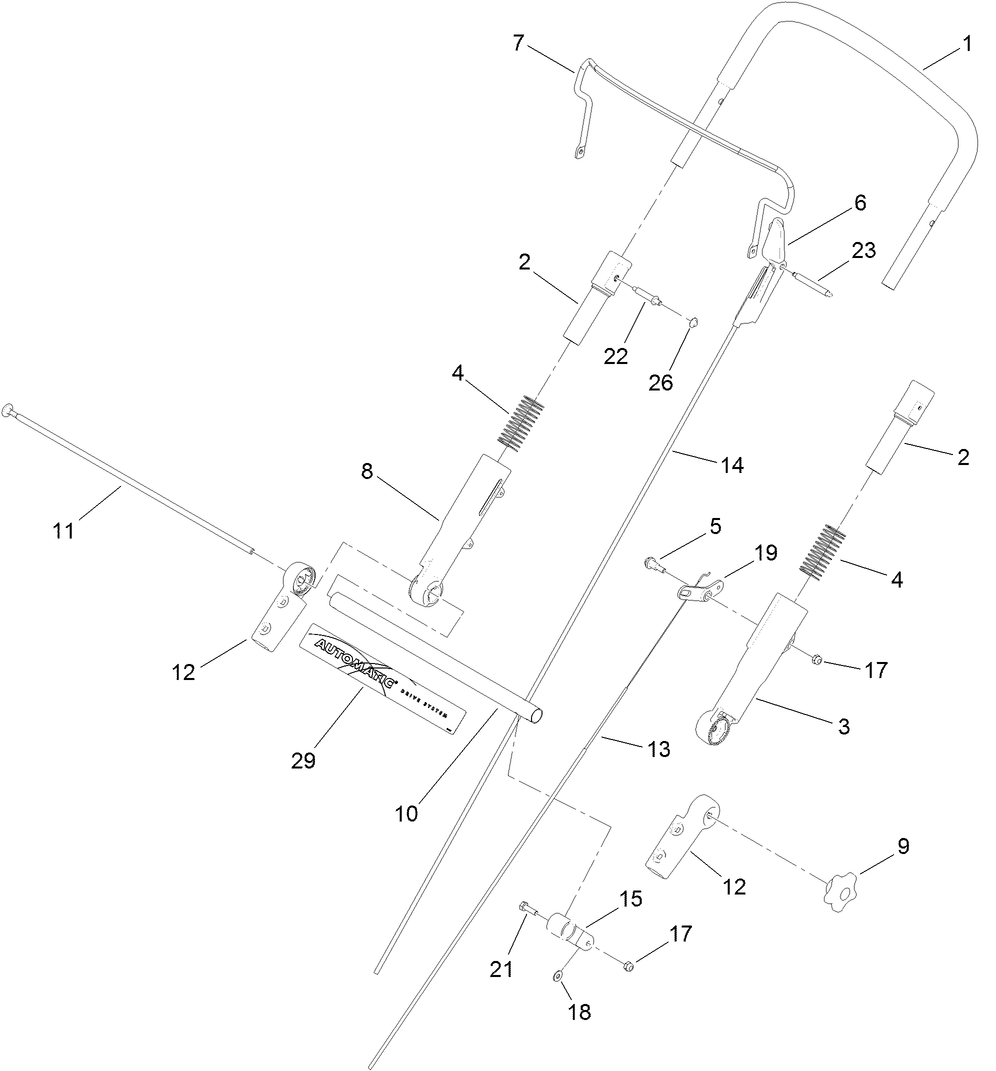 Upper Handle Assembly