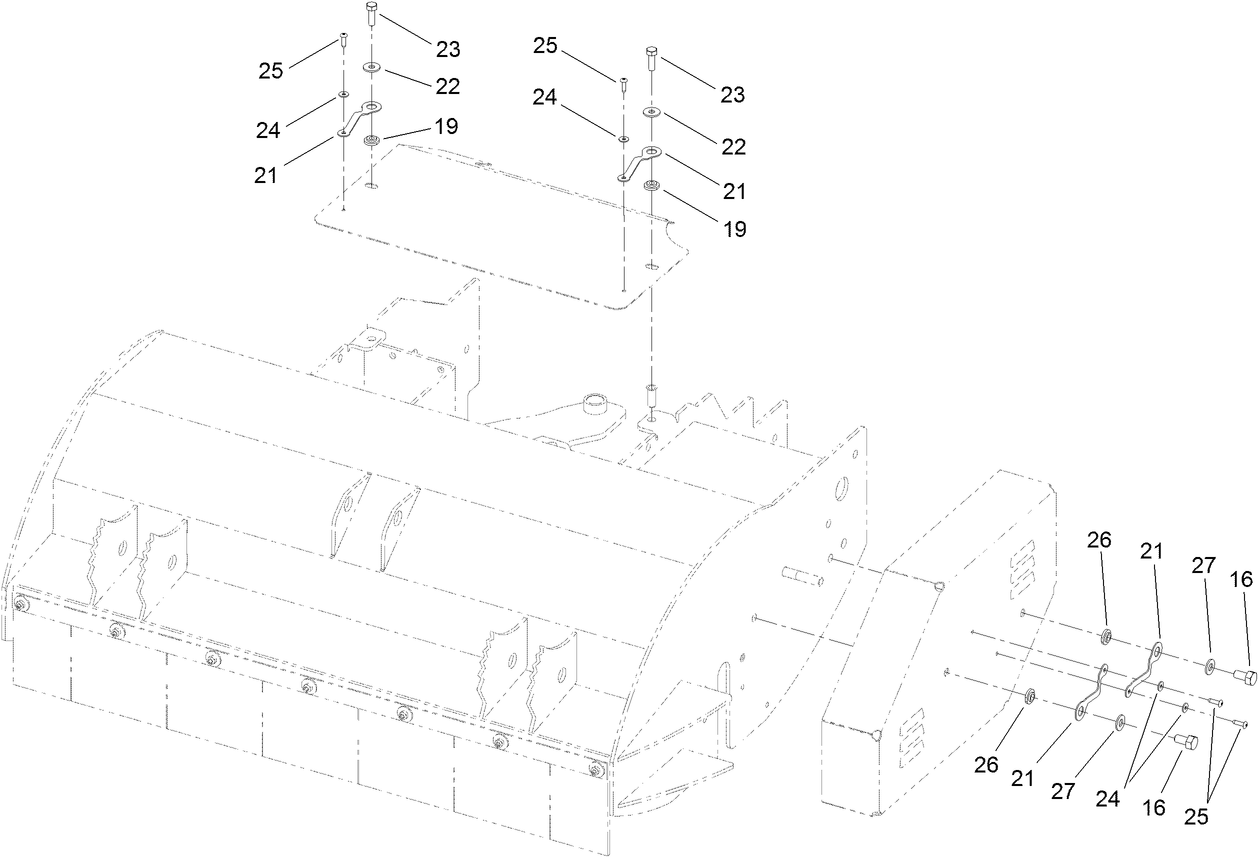 Top Guard and Side Belt Cover Assembly
