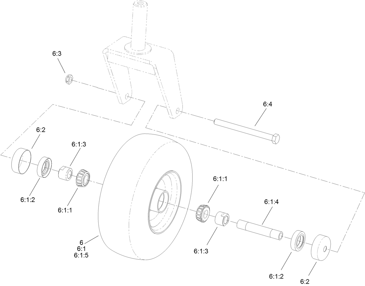 Caster Wheel Assembly