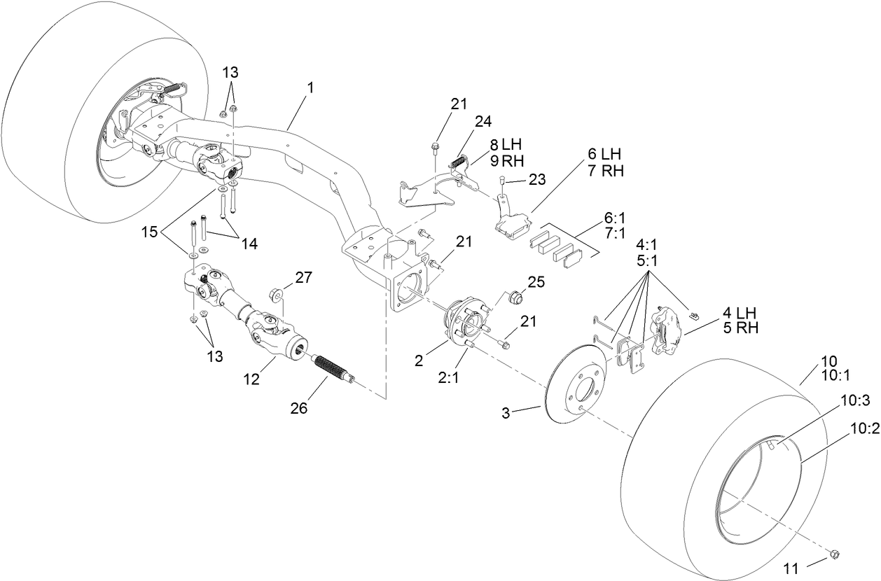 Rear Axle Assembly