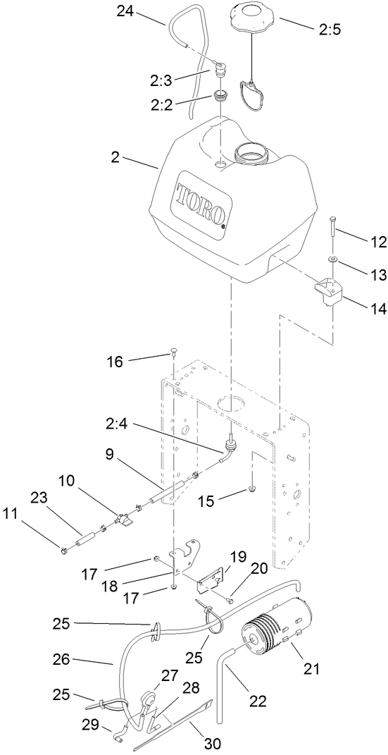 Fuel System Assembly