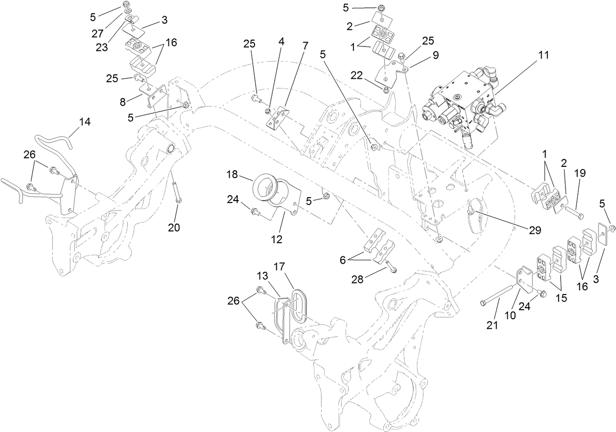 Hydraulic Mow Assembly