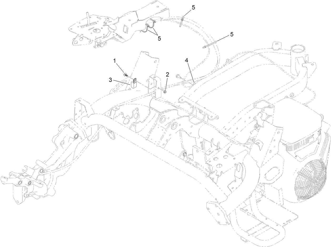 Console Cable Routing Assembly