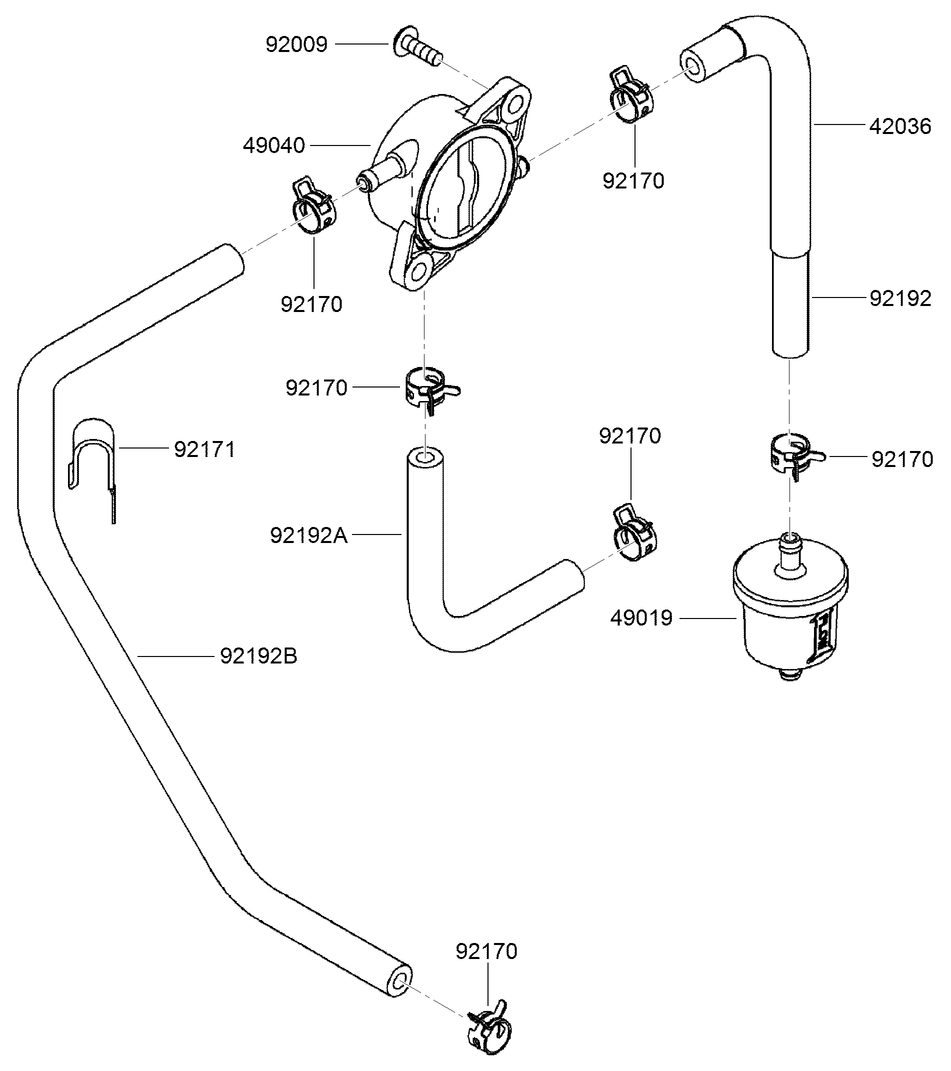 Fuel Pump and Filter Assembly