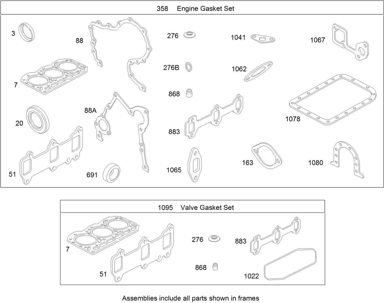 Engine Gasket Set